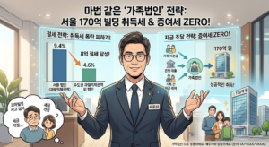 [특집] 170억 건물 매입, 취득세 8억 아끼고 세무조사 피하는 가족법인 설립 완벽 가이드 (feat. OO산업 사례)