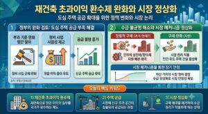 주택 공급 활성화를 위한 규제 개편 추진